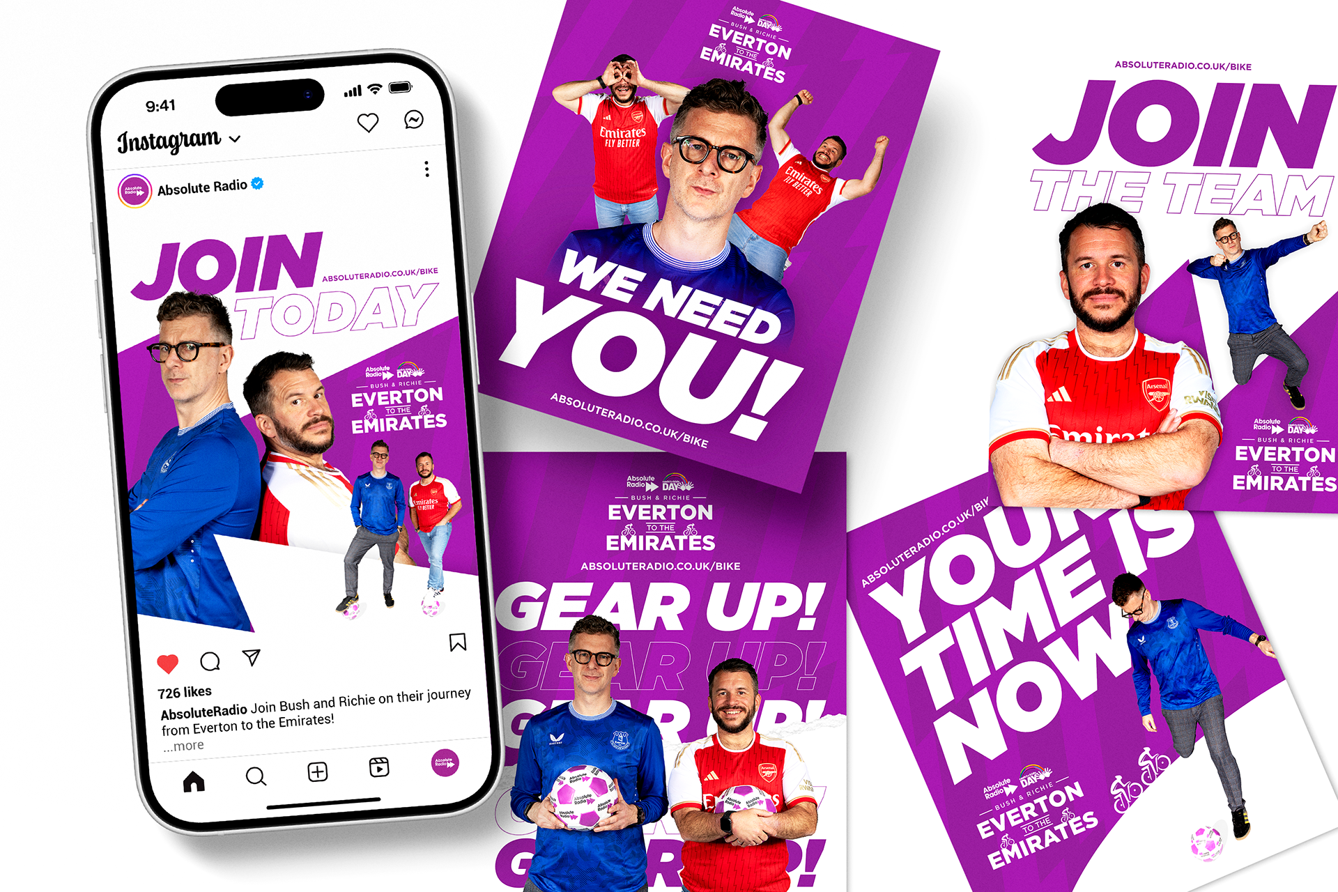 Bush and Richie Everton to the Emirates