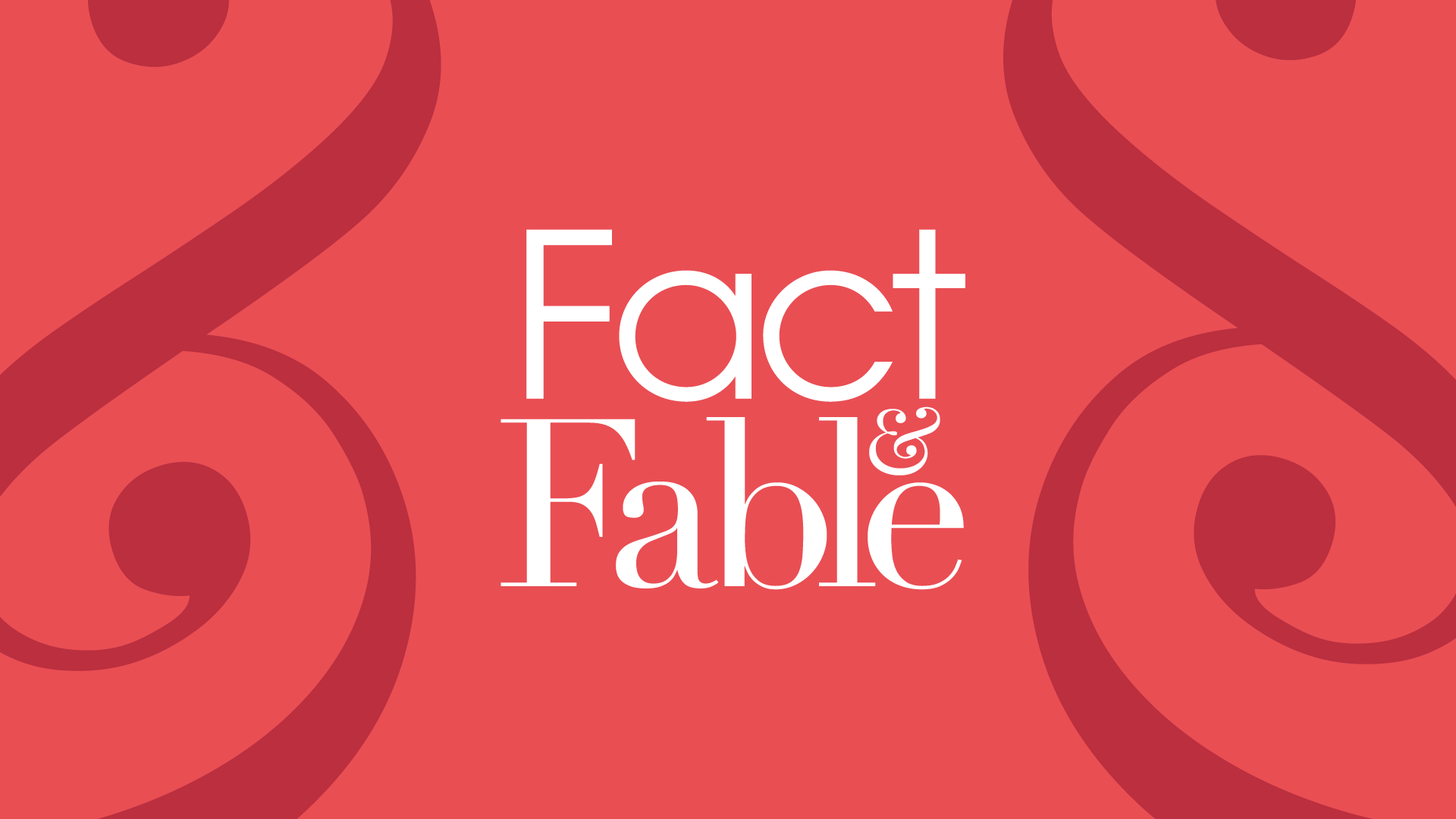 Fact & Fable brand identity variation 1